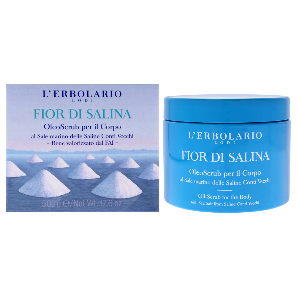 Fior di Salina Oil-Scrub by LErbolario for Unisex - 17.6 oz Scrub
